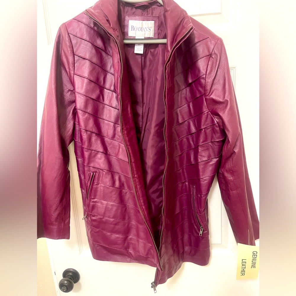 Genuine leather jacket